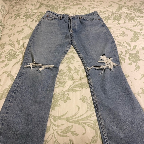 Agolde Riley High Rise Straight - Picture 2 of 6